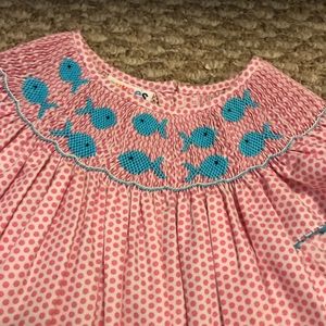 Cukees - Fish smocked dress